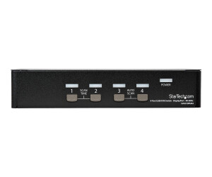 StarTech.com 4 Port DisplayPort KVM Switch - DisplayPort 1.2 KVM