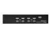 StarTech.com 4 Port DisplayPort KVM Switch - DisplayPort 1.2 KVM