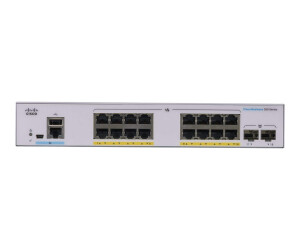 Cisco Business 350 Series CBS350-16FP-2G - Switch - L3 - managed - 16 x 10/100/1000 (PoE+)