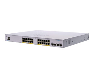 Cisco Business 350 Series 350-24FP -4G - Switch - L3 -...