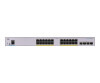 Cisco Business 350 Series 350-24FP-4G - Switch - L3 - managed - 24 x 10/100/1000 (PoE+)
