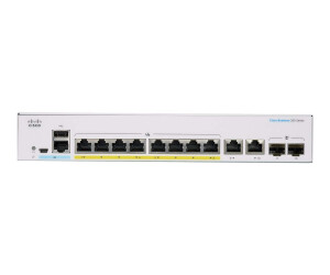 Cisco Business 350 Series 350-8FP-2G - Switch - L3 -...
