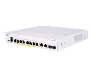 Cisco Business 350 Series 350-8FP -2G - Switch - L3 -...
