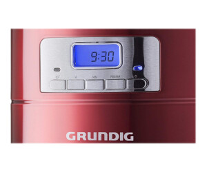 Grundig Red Sense KM 6330 - coffee machine - 12 cups