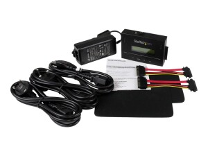 StarTech.com 2,5 / 3,5 SATA / SSD Festplatten Duplikator / Eraser - Festplatten Kopierstation mit 14 GB/s Duplizier-Geschwindigkeit - Festplattenduplikator - 2 Schächte (SATA-600)