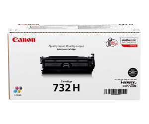 Canon 732 BK H - with high capacity - black