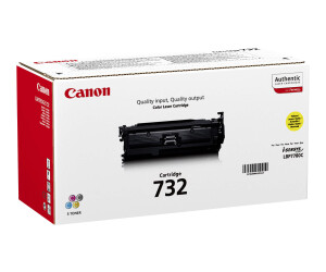 Canon 732 y - Yellow - original - toner cartridge