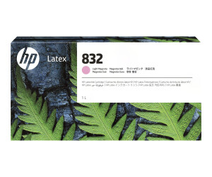 HP 832 - 1 L - Magenta - Original - Latex - Tintenpatrone