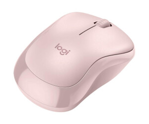 Logitech M220 Silent - Mouse - right and left -handed - optically - 3 keys - wireless - 2.4 GHz - Wireless recipient (USB)