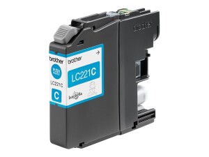 Brother LC221C - Cyan - original - Tintenpatrone