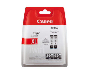 Canon PGI-570PGBK XL Twin Pack - 2er-Pack - 22 ml