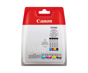 Canon CLI-571 C/M/Y/BK Value Pack - 4er-Pack