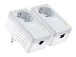 TP-LINK TL-PA4010PKIT AV500+ Powerline Kit with AC Pass...