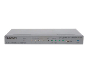 Gefen Ultra HD 600 MHz 1: 4 Splitter for HDMI W/ HDR