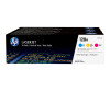 HP 128A - 3er-Pack - Gelb, Cyan, Magenta - Original - LaserJet - Tonerpatrone (CF371AM)