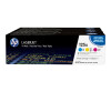 HP 125A - 3er-Pack - Gelb, Cyan, Magenta - original - LaserJet - Tonerpatrone (CE259AM)