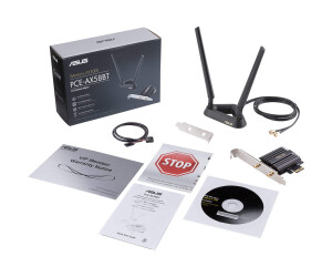 ASUS PCE -AX58BT - Network adapter - PCIe - 802.11a,...