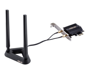 ASUS PCE -AX58BT - Network adapter - PCIe - 802.11a, 802.11b/g/n, Bluetooth 5.0, 802.11ax (Wi -Fi 6)