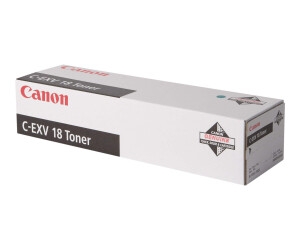 Canon C -Exv 18 - black - original - toner cartridge
