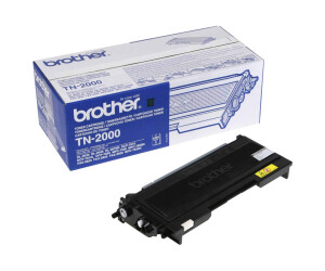Brother TN2000 - black - original - toner cartridge