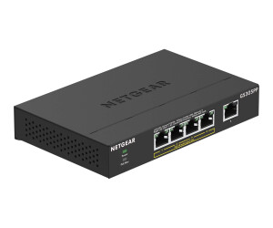 Netgear GS305PP - Switch - Unmanaged - 5 x 10/100/1000 (4...