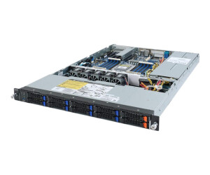 Gigabyte R152 -Z31 (Rev. 100) - Server - Rack Montage - 1U - 1 -Weg - No CPU - RAM 0 GB - SATA/PCI Express - Hot -Swap 6.4 cm (2.5 ")