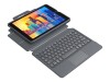 ZAGG Pro Keys - Tastatur und Foliohülle - mit Trackpad - hintergrundbeleuchtet - Bluetooth - QWERTZ - Deutsch - Schwarz/Grau Tastatur, Schwarz/Grau Gehäuse - für Apple 10.2-inch iPad (7. Generation, 8. Generation)