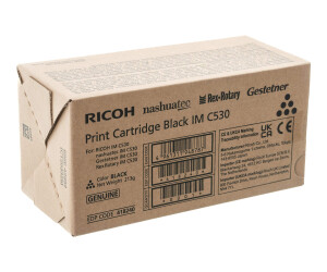 Ricoh in the C530 - black - original - toner cartridge
