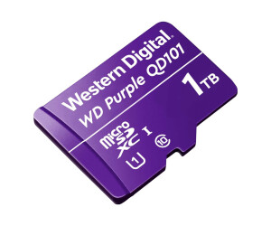 WD Purple WDD100T1P0C - Flash memory card - 1 TB