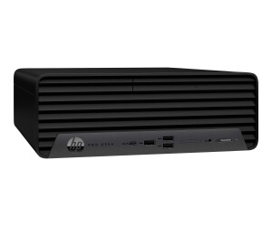 HP Pro 400 G9 - Wolf Pro Security - SFF - Core i5 12400/2.5 GHz - RAM 8 GB - SSD 256 GB - NVME - UHD Graphics 730 - GIGE, Bluetooth 5.2 - WLAN/B/G/AC/ AX, Bluetooth 5.2 - Win 10 Pro (with Win 11 per license)