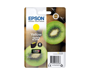Epson 202 - 4.1 ml - yellow - original - ink cartridge