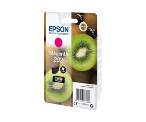 Epson 202 - 4.1 ml - Magenta - original - blister packaging