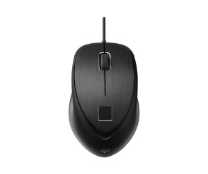 HP fingerprint - mouse - laser - 3 keys - wired