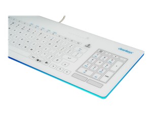 CleanKeys CK5 - Tastatur - waschbar - USB - Deutsch