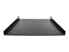 StarTech.com 1HE 19 Zoll Fachboden für netzwerk schrank - Freitragende Rack ablage für Serverschrank/Rack - Frontmontage - Belastbarkeit 25kg - 50cm tiefe Rackablage (SHELF-1U-20-FIXED-S)