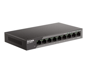 D -Link DSS 100E -9P - Switch - Unmanaged - 8 x 10/100 (POE)