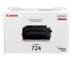 Canon CRG -724 - black - original - toner cartridge