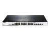 D -Link SmartPro DGS -1510-28xMP - Switch - L3 - Managed - 24 x 10/100/1000 (POE+)