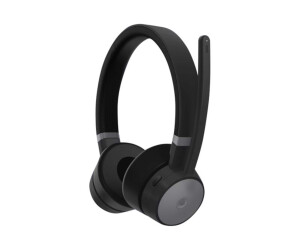 Lenovo Go Headset - On -ear - Bluetooth - wireless, wired