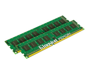 Kingston ValueRAM - DDR3 - kit - 8 GB: 2 x 4 GB