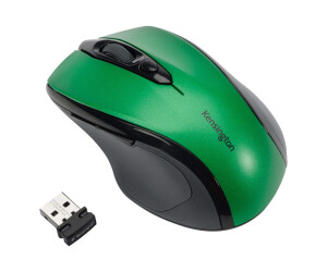 Kensington Pro Fit Mid-Size - Maus - Für Rechtshänder - optisch - kabellos - 2.4 GHz - kabelloser Empfänger (USB)