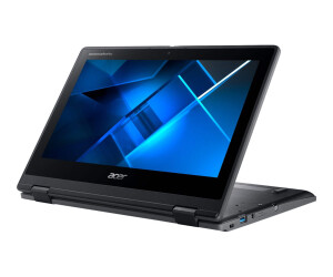 Acer TravelMate Spin B3 TMB311RNA-32 - Flip-Design - Intel Pentium Silver N6000 / 1.1 GHz - Win 10 Pro 64-bit National Academic - UHD Graphics - 8 GB RAM - 128 GB SSD - 29.5 cm (11.6")