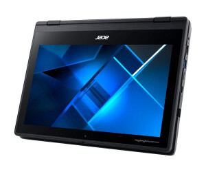 Acer TravelMate Spin B3 TMB311RNA-32 - Flip-Design - Intel Pentium Silver N6000 / 1.1 GHz - Win 10 Pro 64-bit National Academic - UHD Graphics - 8 GB RAM - 128 GB SSD - 29.5 cm (11.6")