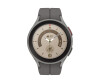 Samsung Galaxy Watch5 Pro - 45 mm - titanfarben grau - intelligente Uhr mit Sportband - Anzeige 3.46 cm (1.4")