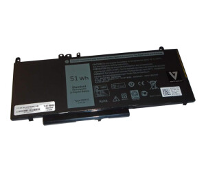 V7 laptop battery (equivalent with: Dell 451-BBLN, Dell G5M10)