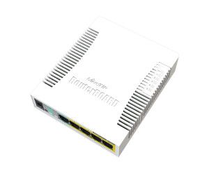 MikroTik RouterBOARD RB260GSP - Switch - managed - 5 x...