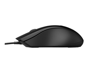 HP 100 - mouse - right and left -handed - optically