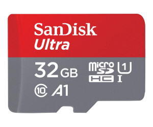 SanDisk Ultra - Flash-Speicherkarte (microSDHC/SD-Adapter...