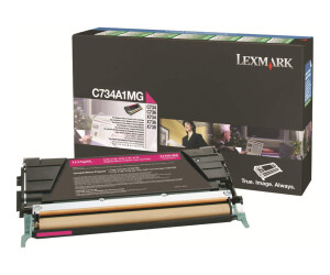 Lexmark Magenta - Original - Tonerpatrone LCCP, LRP