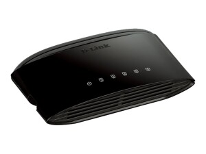 D-Link DES 1005D - Switch - unmanaged - 5 x 10/100